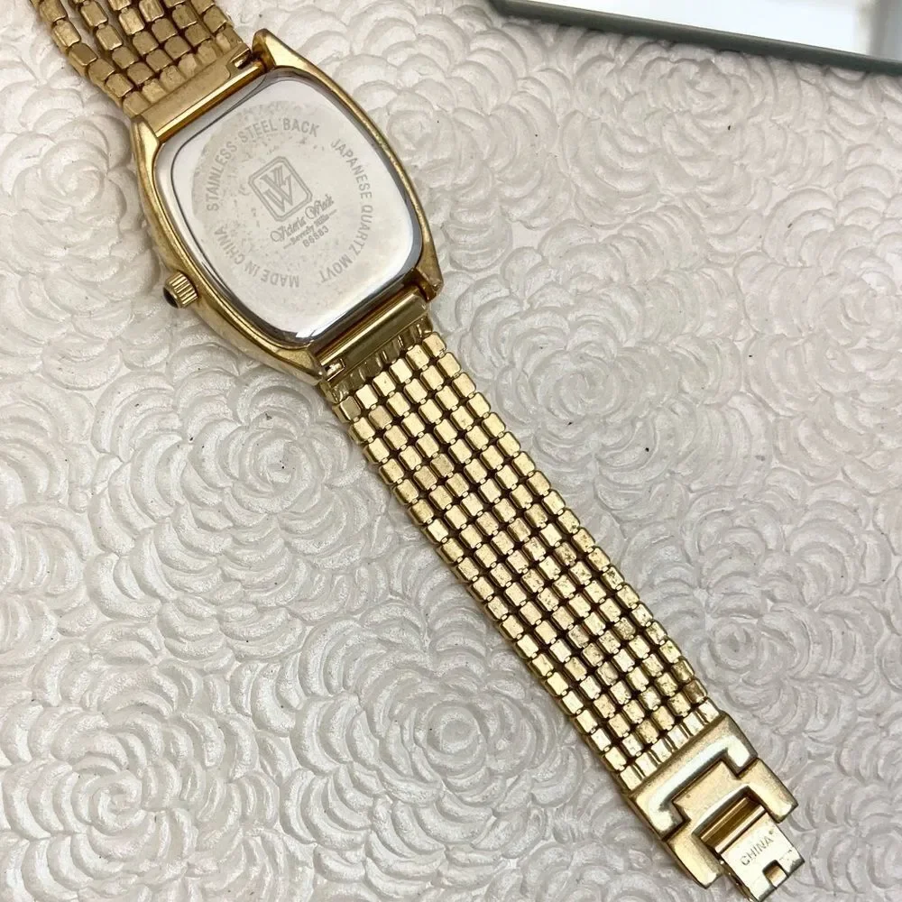 Victoria Weick Beverly Hills Pave Crystal Dial and Bezel Ladies Dress Watch